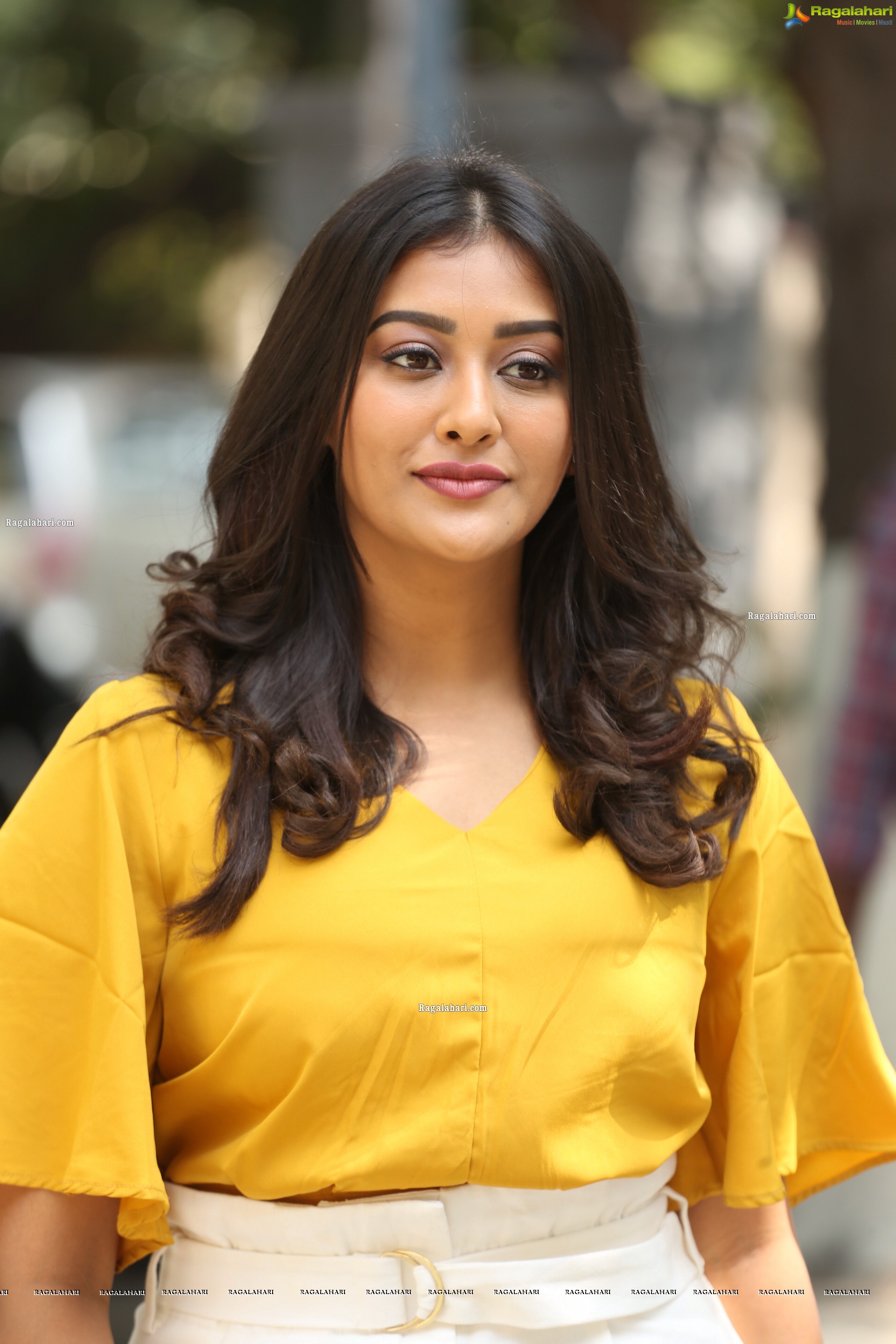 Pooja Jhaveri at Bangaru Bullodu Movie Interview, HD Photo Gallery