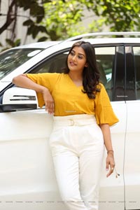 Pooja Jhaveri at Bangaru Bullodu Movie Interview