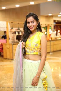 Priyancee Agarwal in Pastel Green Ruffle Lehenga