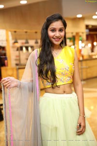 Priyancee Agarwal in Pastel Green Ruffle Lehenga
