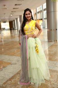 Priyancee Agarwal in Pastel Green Ruffle Lehenga