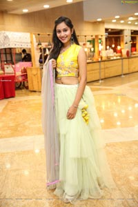 Priyancee Agarwal in Pastel Green Ruffle Lehenga