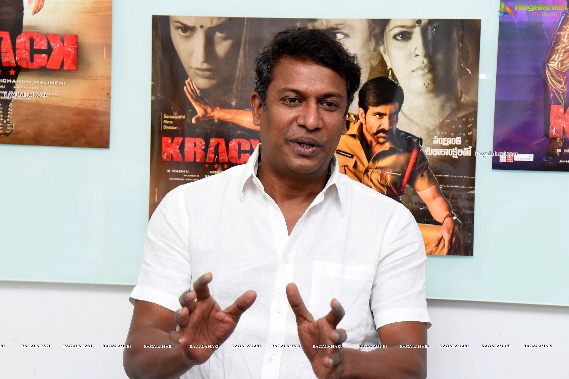 Samuthirakani at Krack Movie Interview, Photo Gallery