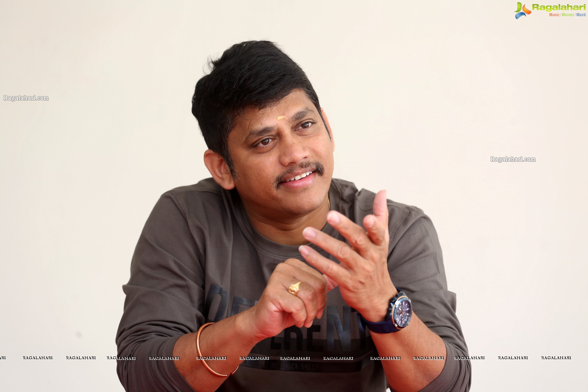 Director Santosh Srinivas at Alludu Adhurs Movie Interview, HD Photo Gallery