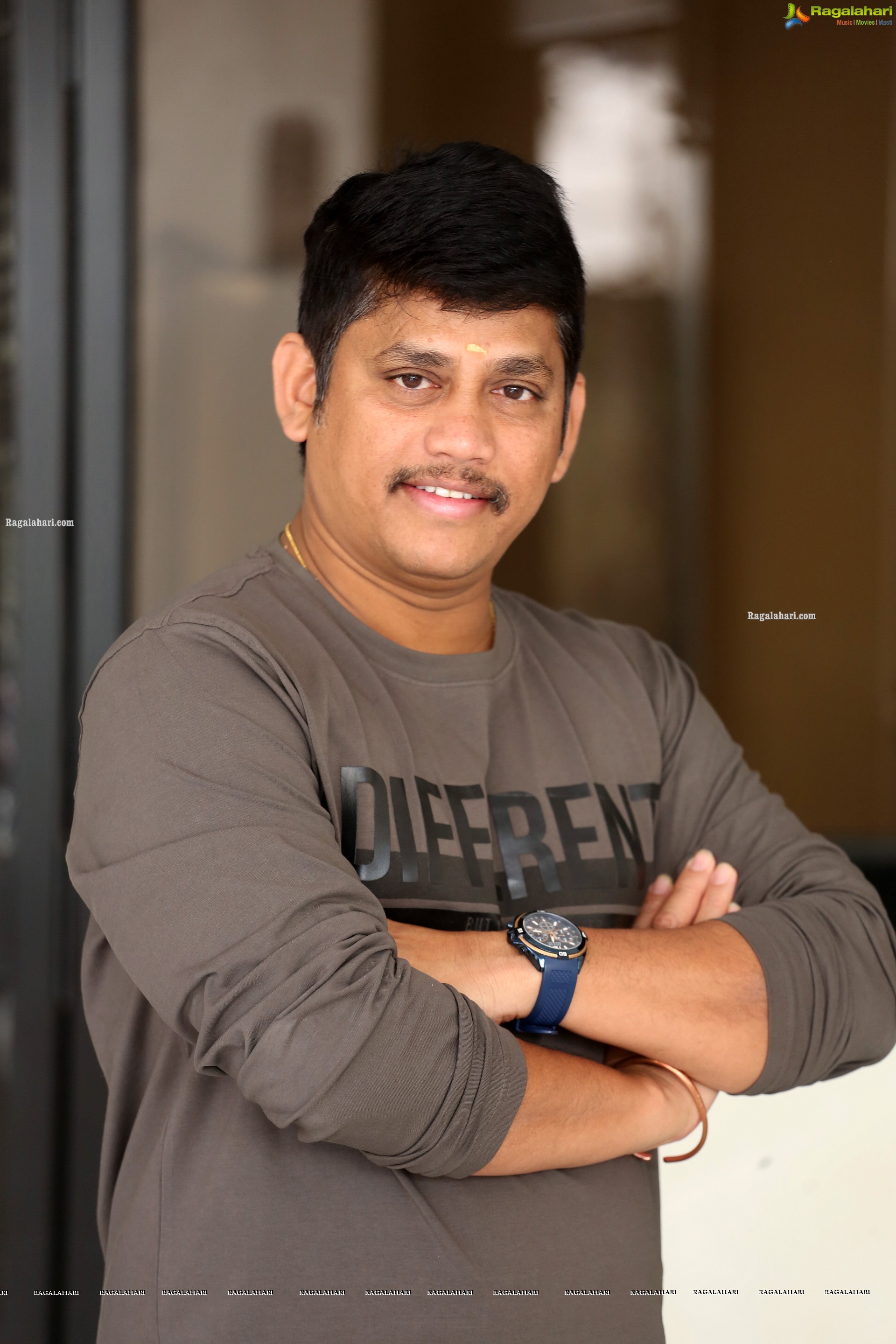 Director Santosh Srinivas at Alludu Adhurs Movie Interview, HD Photo Gallery