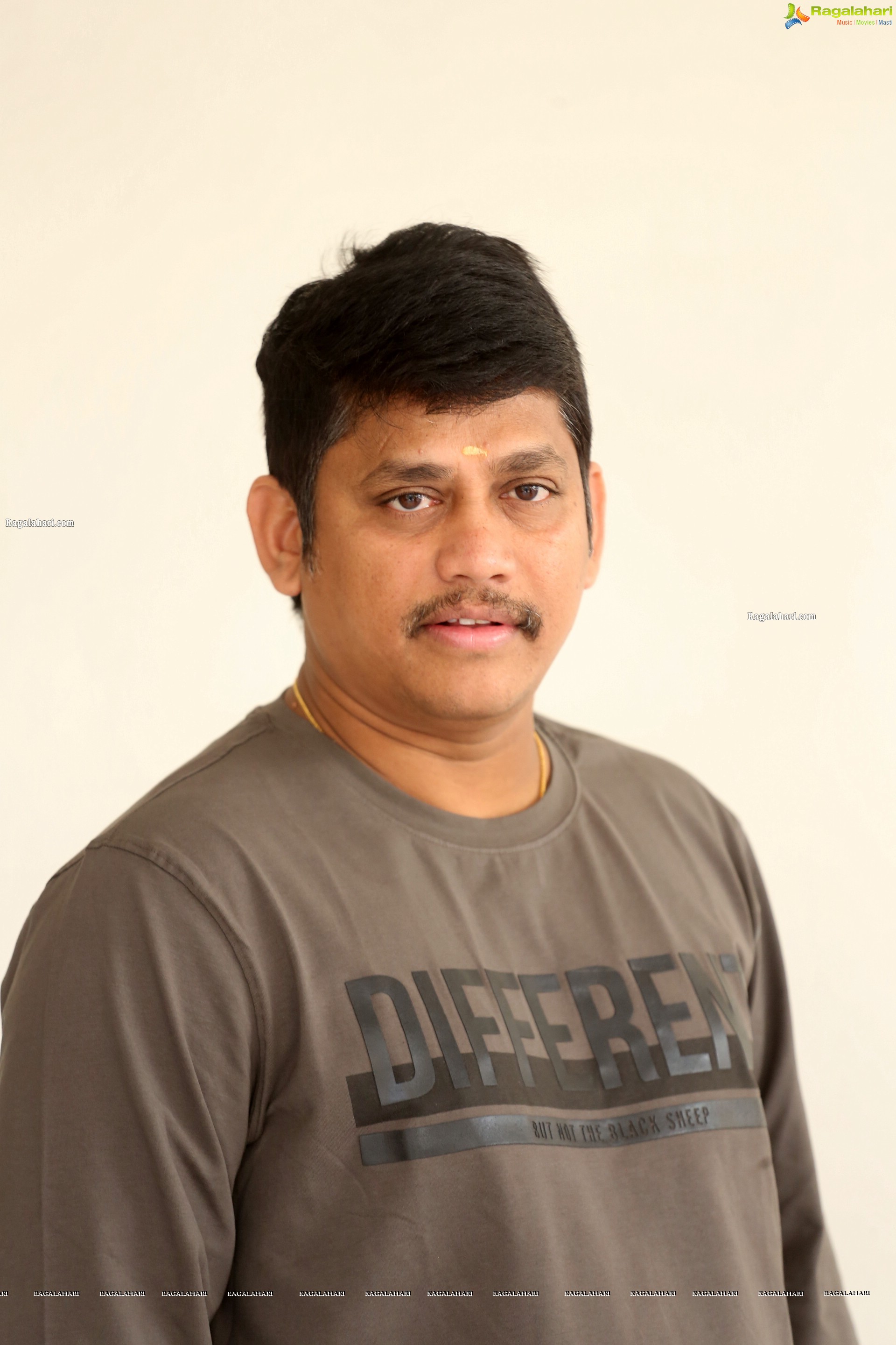Director Santosh Srinivas at Alludu Adhurs Movie Interview, HD Photo Gallery