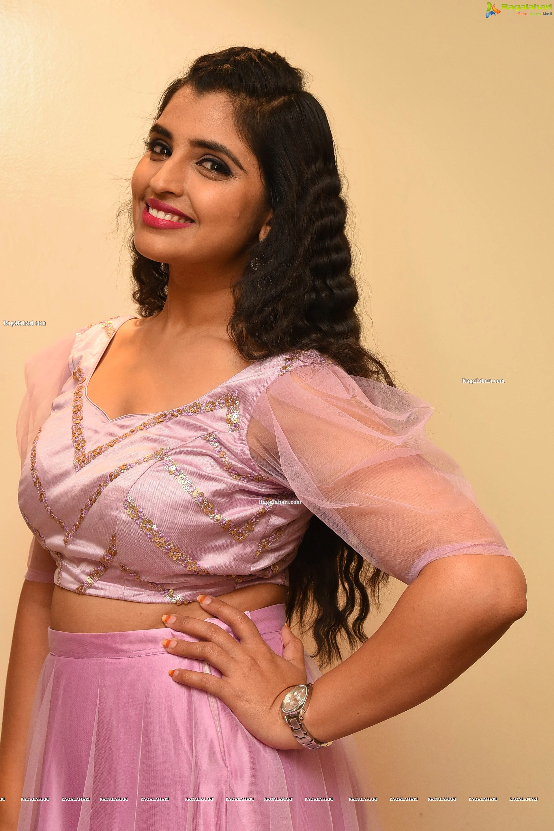 Shyamala at Bangaru Bullodu Pre-Release Event, HD Photo Gallery