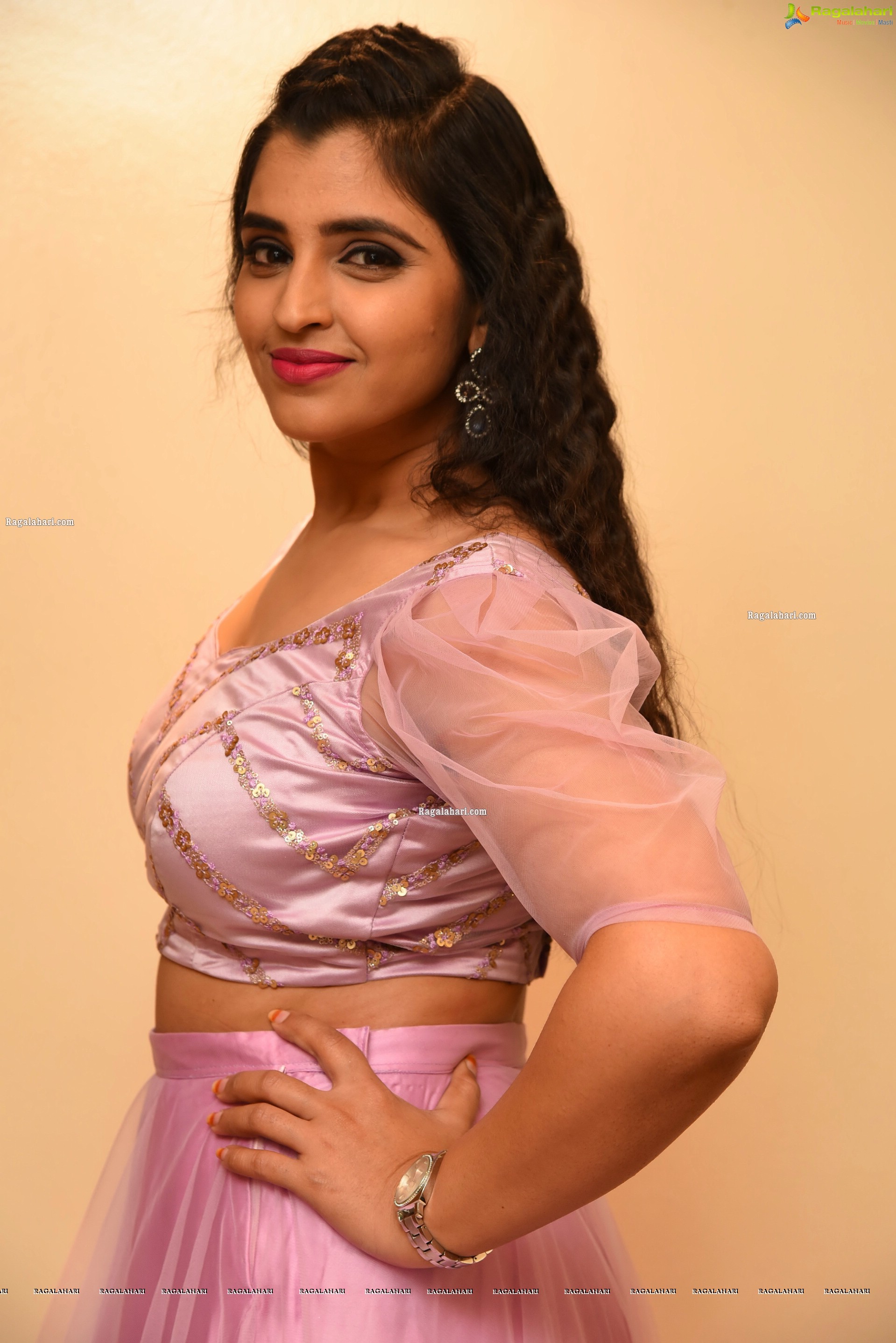 Shyamala at Bangaru Bullodu Pre-Release Event, HD Photo Gallery