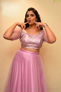 Shyamala at Bangaru Bullodu Pre-Release Event