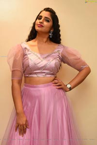 Shyamala at Bangaru Bullodu Pre-Release Event