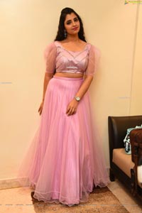 Shyamala at Bangaru Bullodu Pre-Release Event