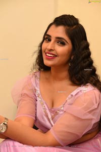 Shyamala at Bangaru Bullodu Pre-Release Event