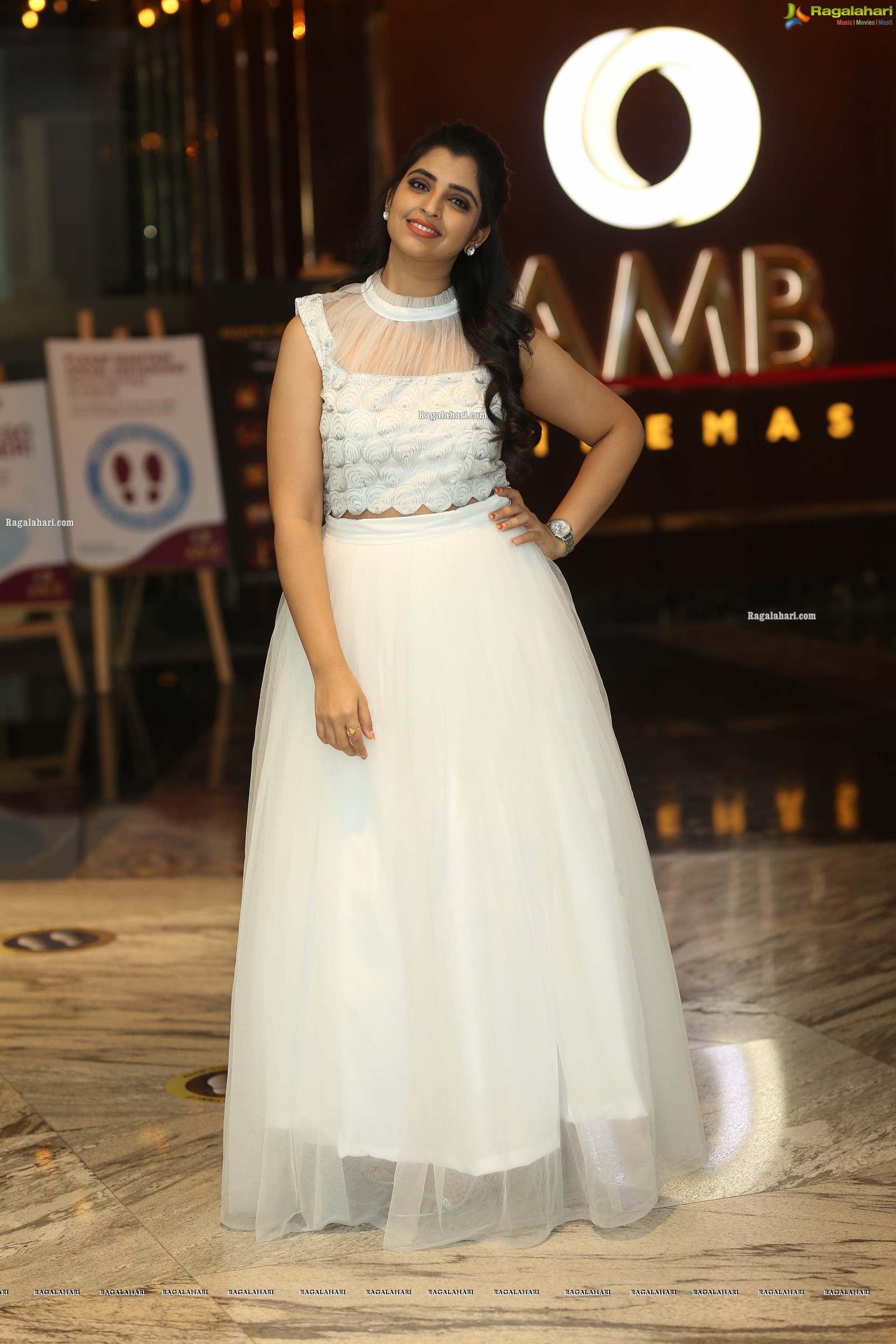 Anchor Shyamala at Krack Movie Trailer Launch, HD Gallery