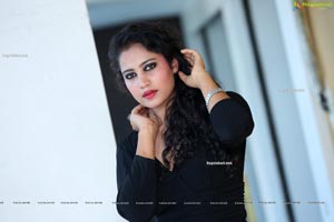 VJ Chandana at Beauty Conference 2021 Hyderabad Press Meet