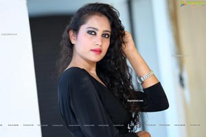 VJ Chandana at Beauty Conference 2021 Hyderabad Press Meet