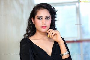 VJ Chandana at Beauty Conference 2021 Hyderabad Press Meet