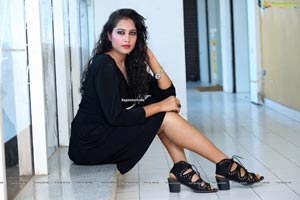 VJ Chandana at Beauty Conference 2021 Hyderabad Press Meet