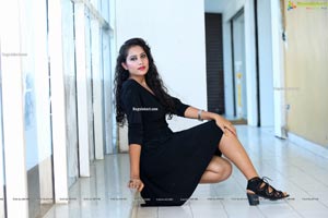 VJ Chandana at Beauty Conference 2021 Hyderabad Press Meet