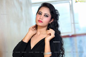 VJ Chandana at Beauty Conference 2021 Hyderabad Press Meet