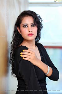 VJ Chandana at Beauty Conference 2021 Hyderabad Press Meet