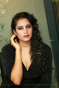 VJ Chandana at Beauty Conference 2021 Hyderabad Press Meet