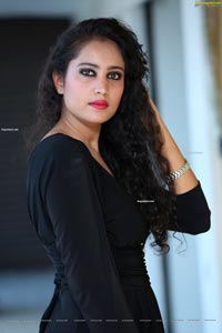 VJ Chandana at Beauty Conference 2021 Hyderabad Press Meet