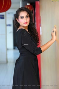 VJ Chandana at Beauty Conference 2021 Hyderabad Press Meet