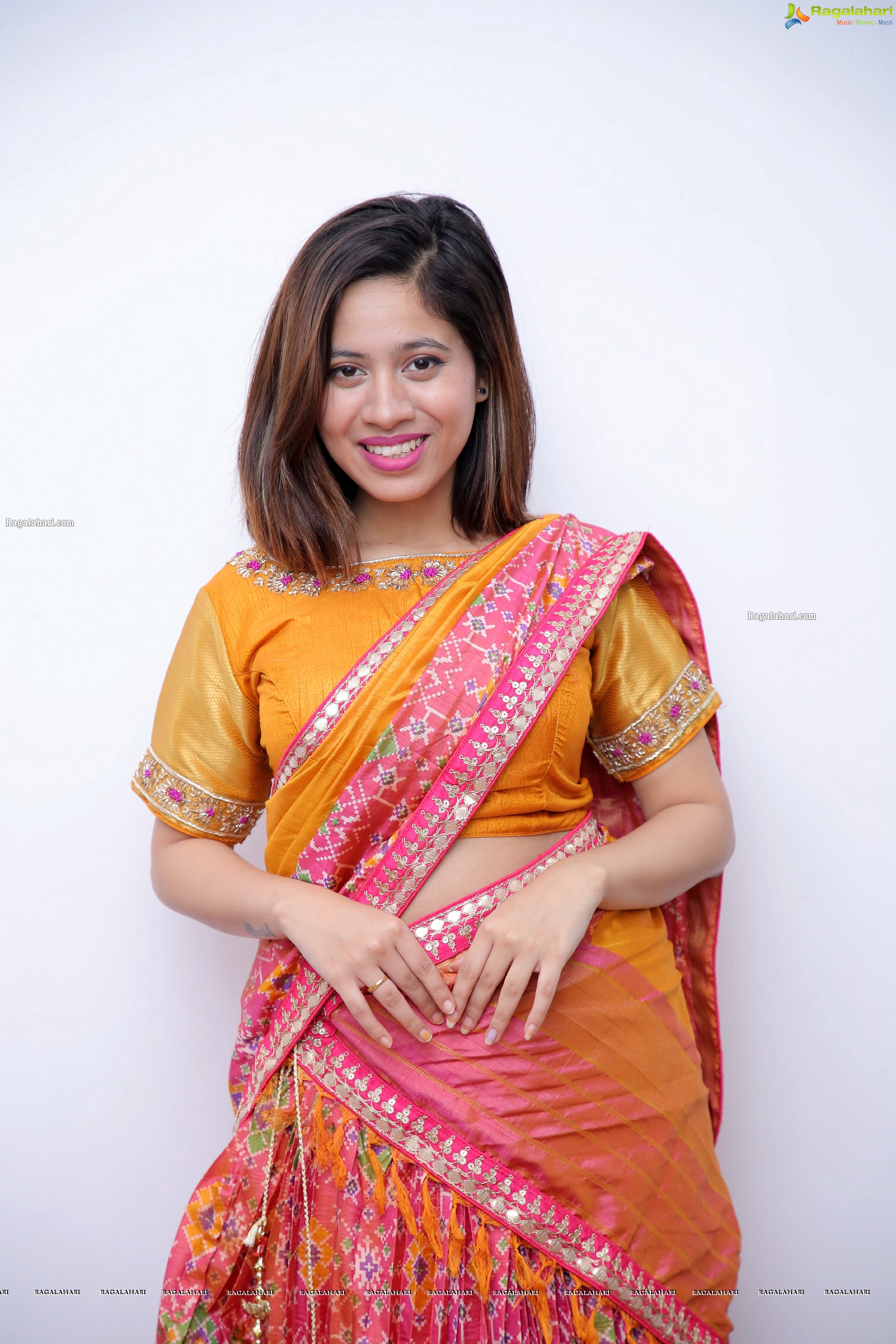 Ananya Tanu in Designer Lehenga Choli, HD Photo Gallery