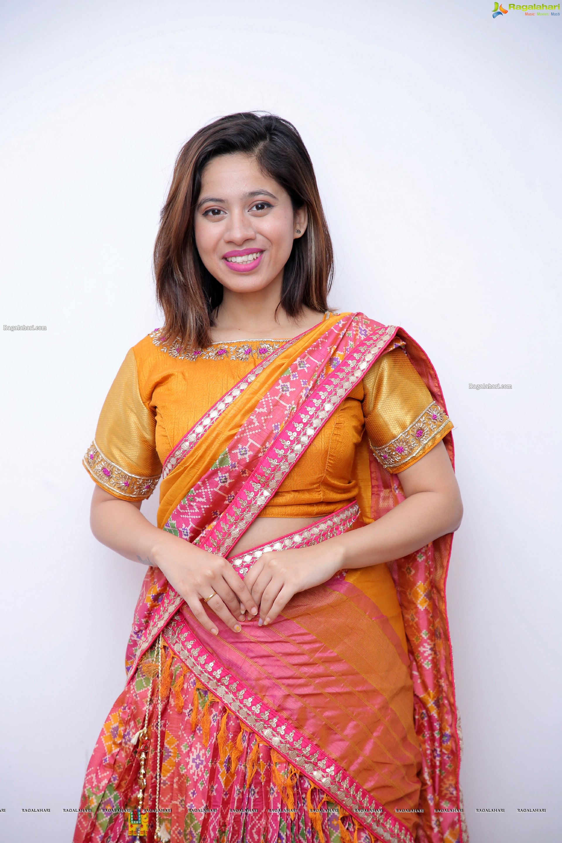Ananya Tanu in Designer Lehenga Choli, HD Photo Gallery