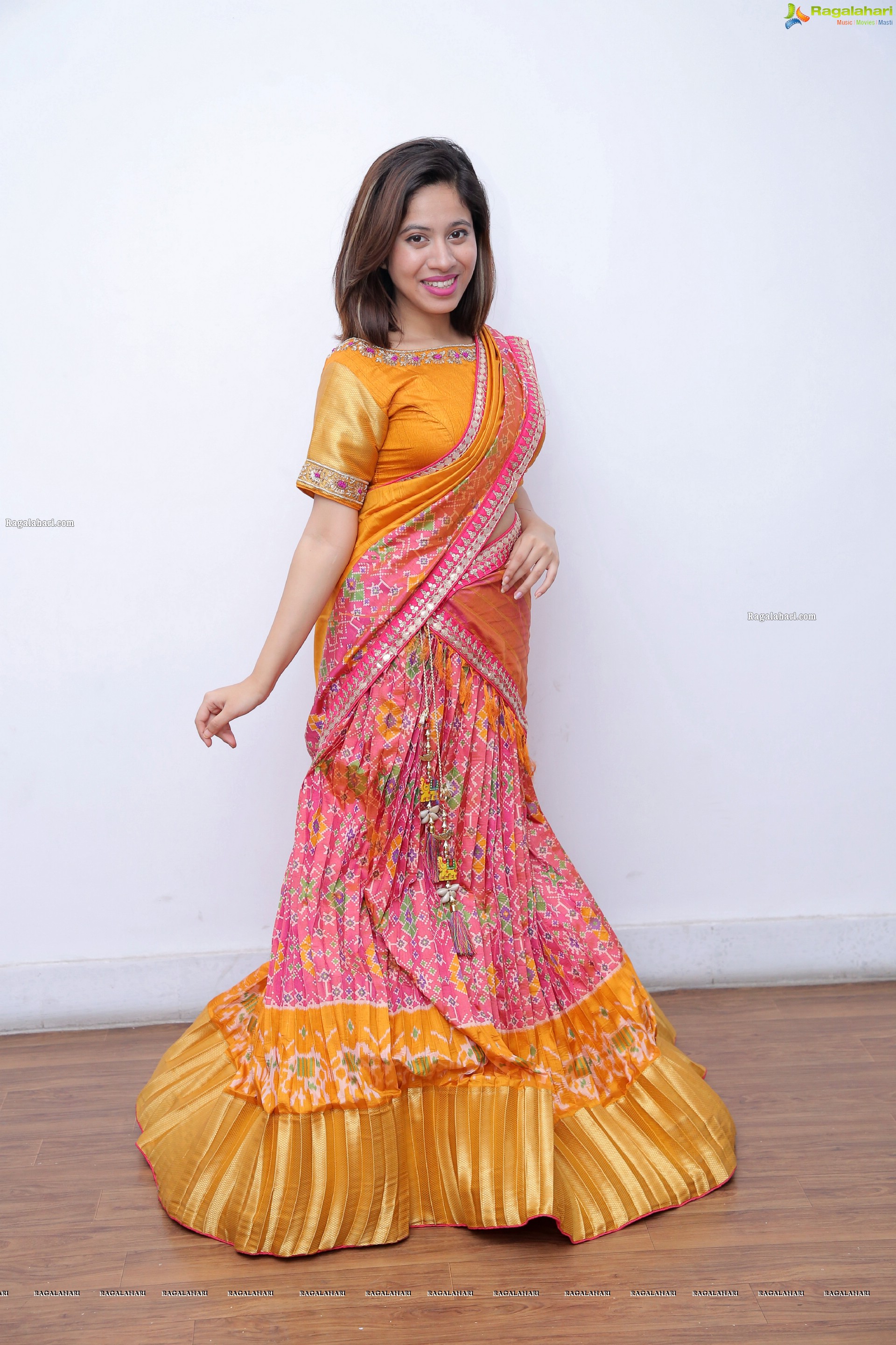 Ananya Tanu in Designer Lehenga Choli, HD Photo Gallery