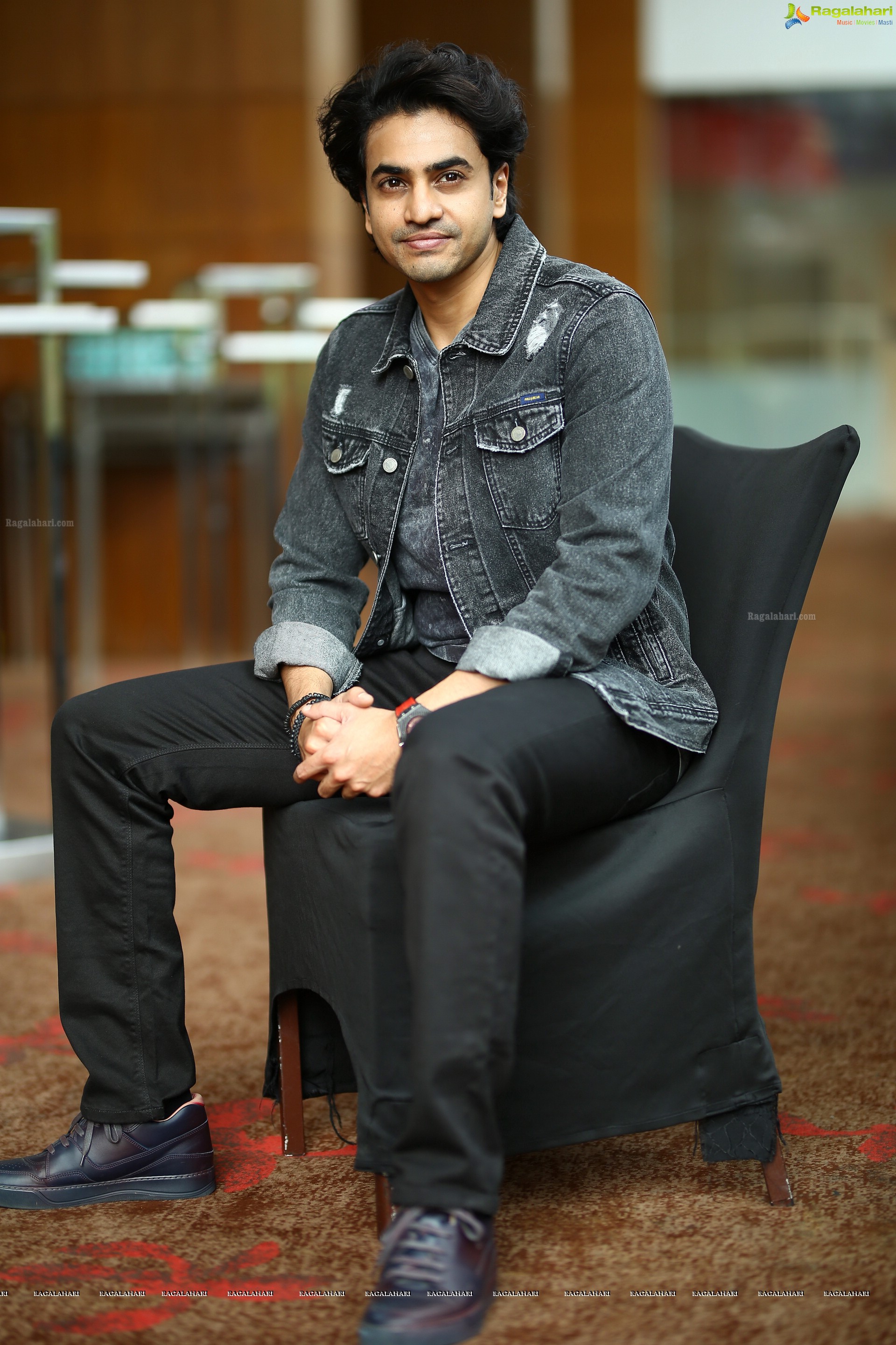 Ashok Galla at Hero Movie Interview, HD Photo Gallery