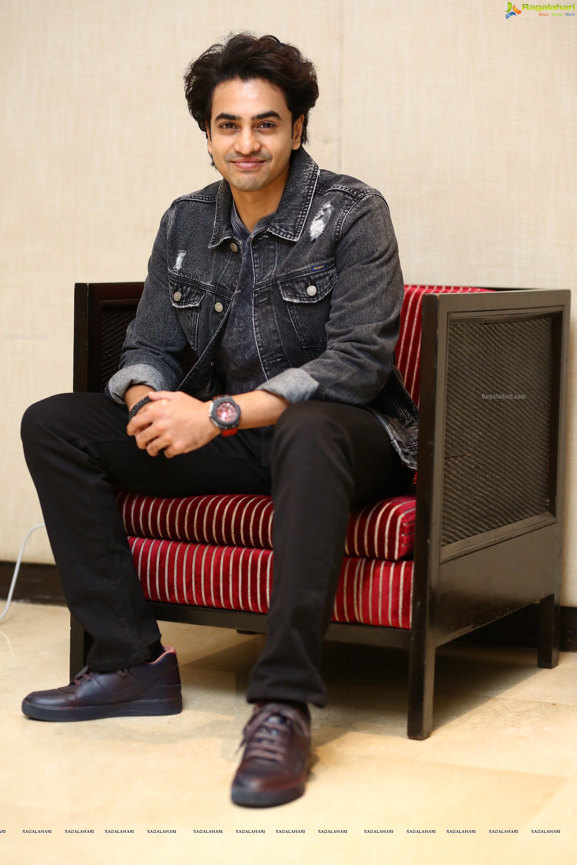 Ashok Galla at Hero Movie Interview, HD Photo Gallery