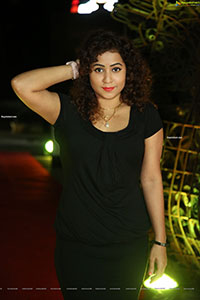 Deepu Naidu in Black Mini Dress