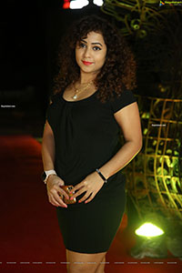 Deepu Naidu in Black Mini Dress