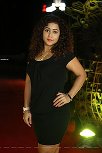 Deepu Naidu in Black Mini Dress