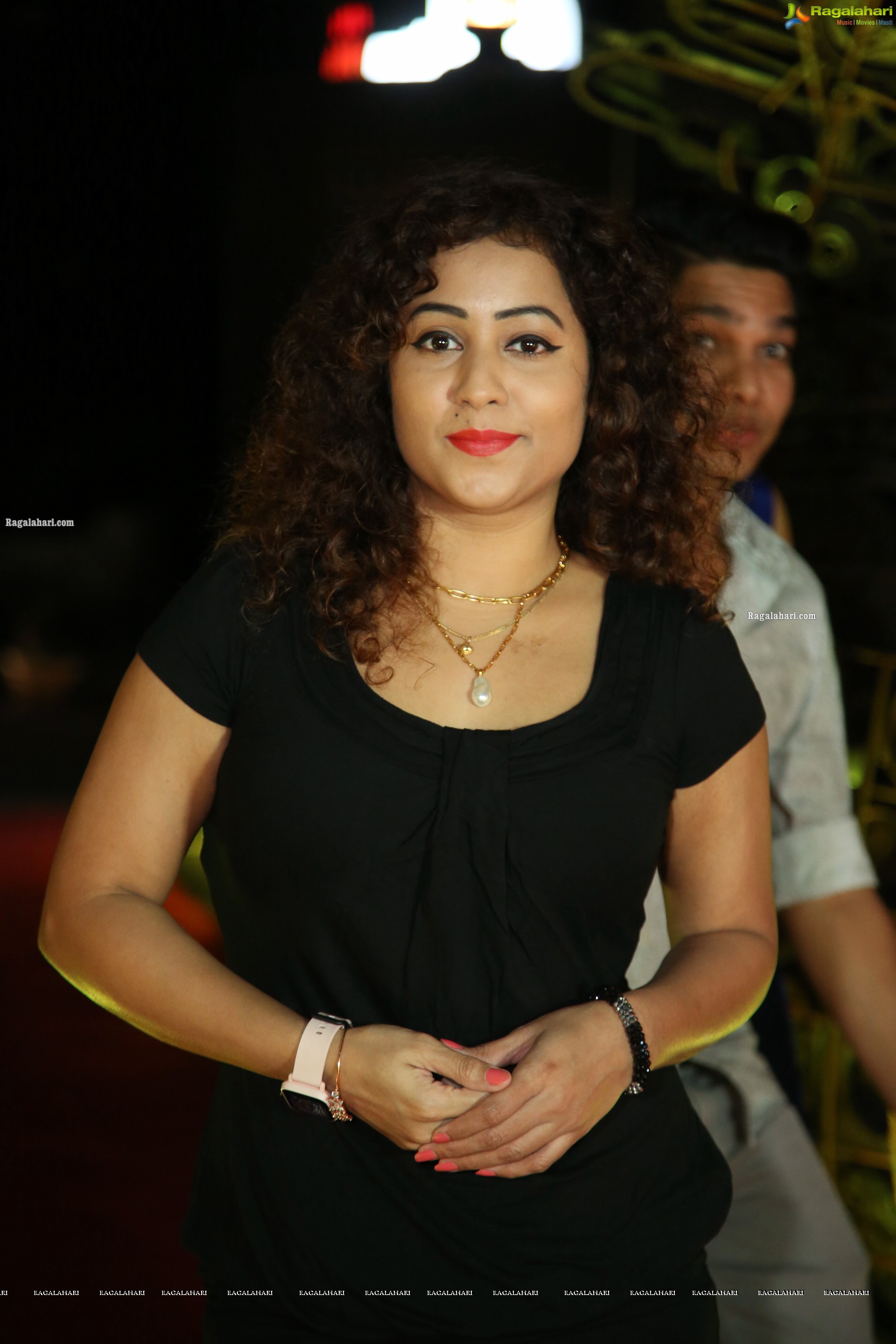 Deepu Naidu in Black Mini Dress, HD Photo Gallery