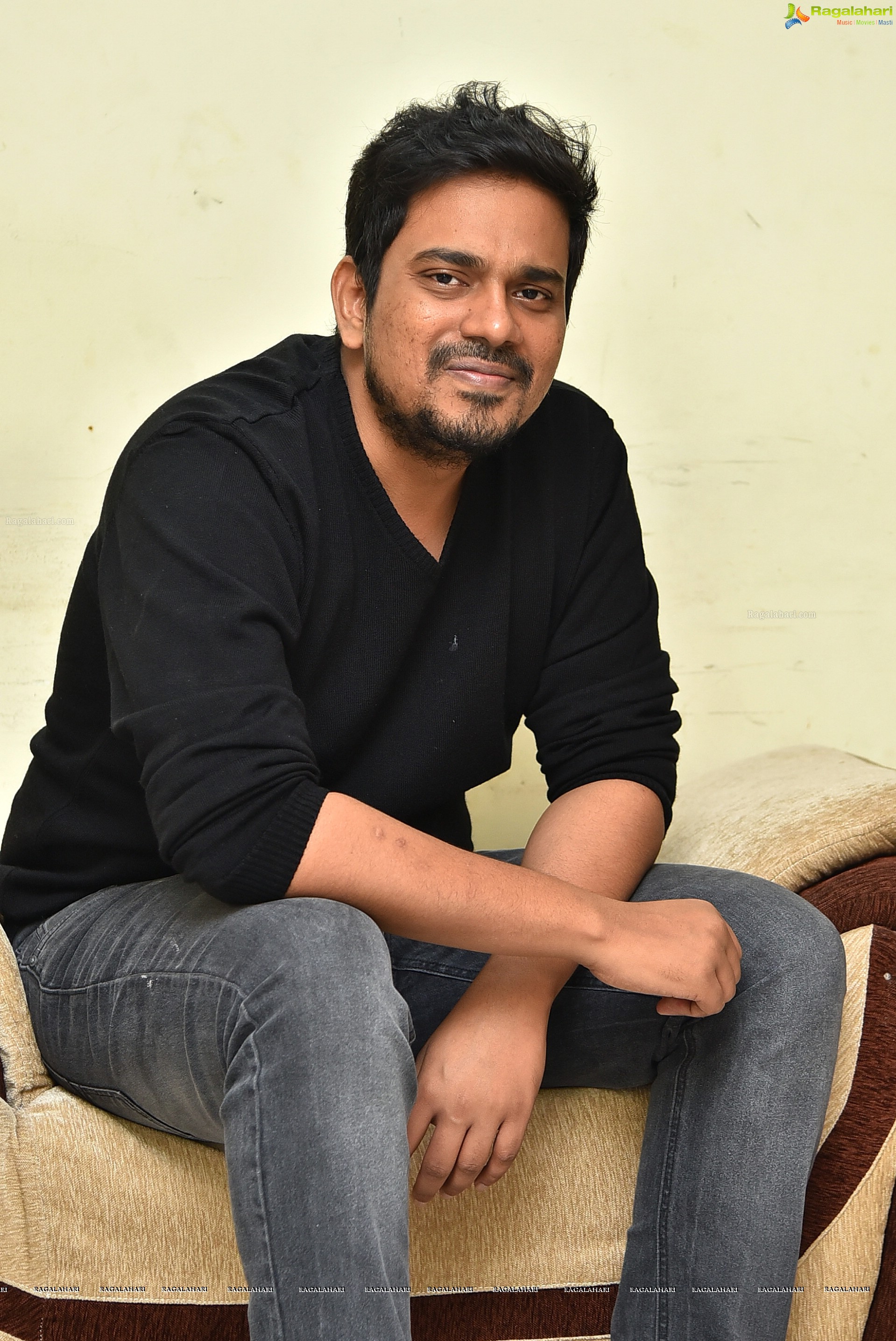 Director Harsha Konuganti at Rowdy Boys Movie Interview, HD Photo Gallery