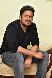 Director Harsha Konuganti at Rowdy Boys Interview