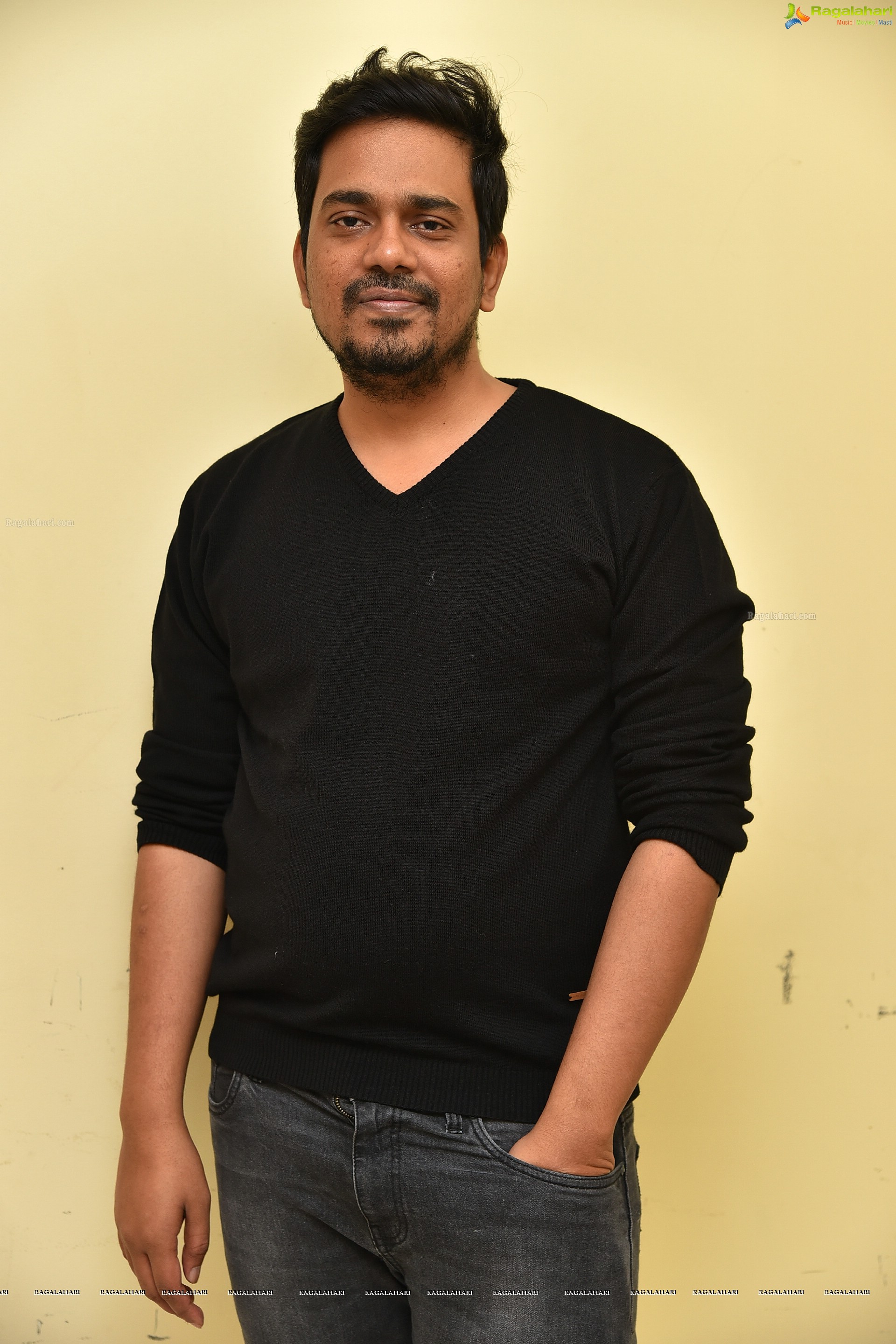 Director Harsha Konuganti at Rowdy Boys Movie Interview, HD Photo Gallery