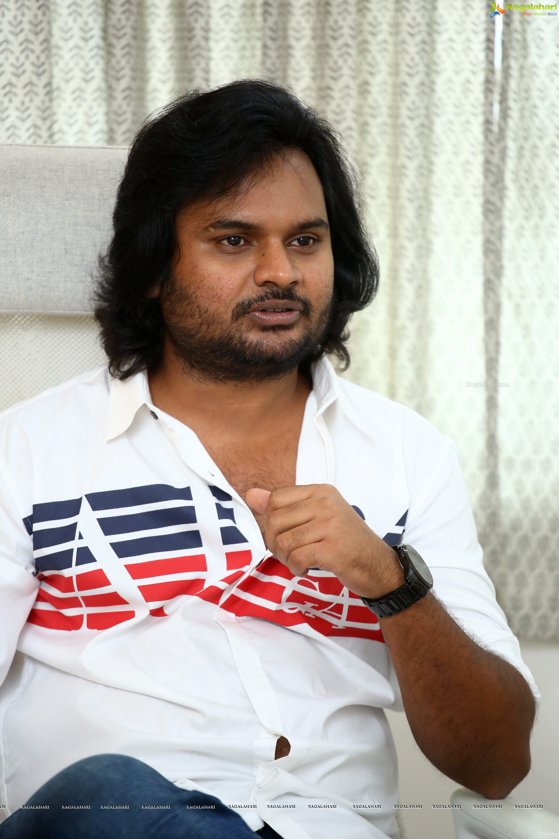 Director Sriram Adittya at Hero Movie Interview, HD Photo Gallery