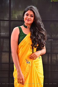 Faria Abdullah at Ravanasura Movie Opening