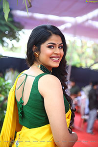 Faria Abdullah at Ravanasura Movie Opening