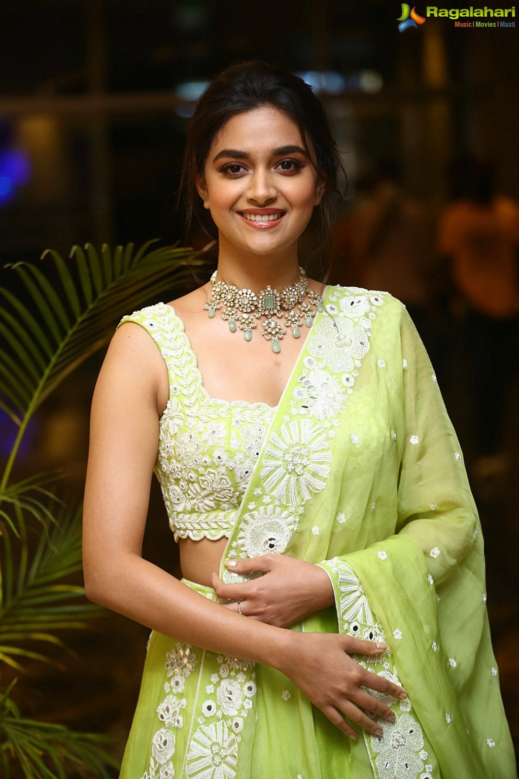 Keerthy Suresh at Good Luck Sakhi Movie Pre-Release Event, HD Photo Gallery