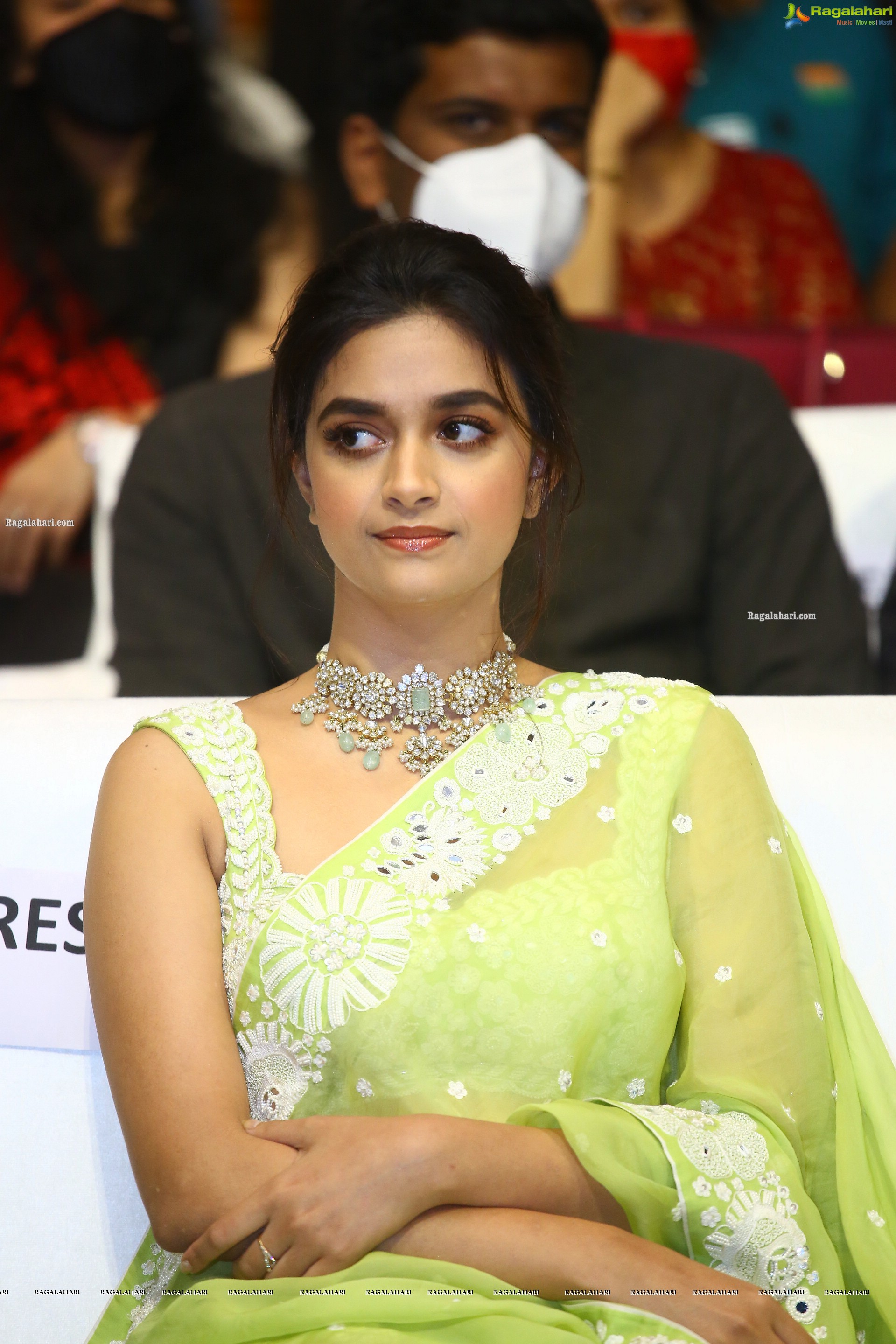 Keerthy Suresh at Good Luck Sakhi Movie Pre-Release Event, HD Photo Gallery