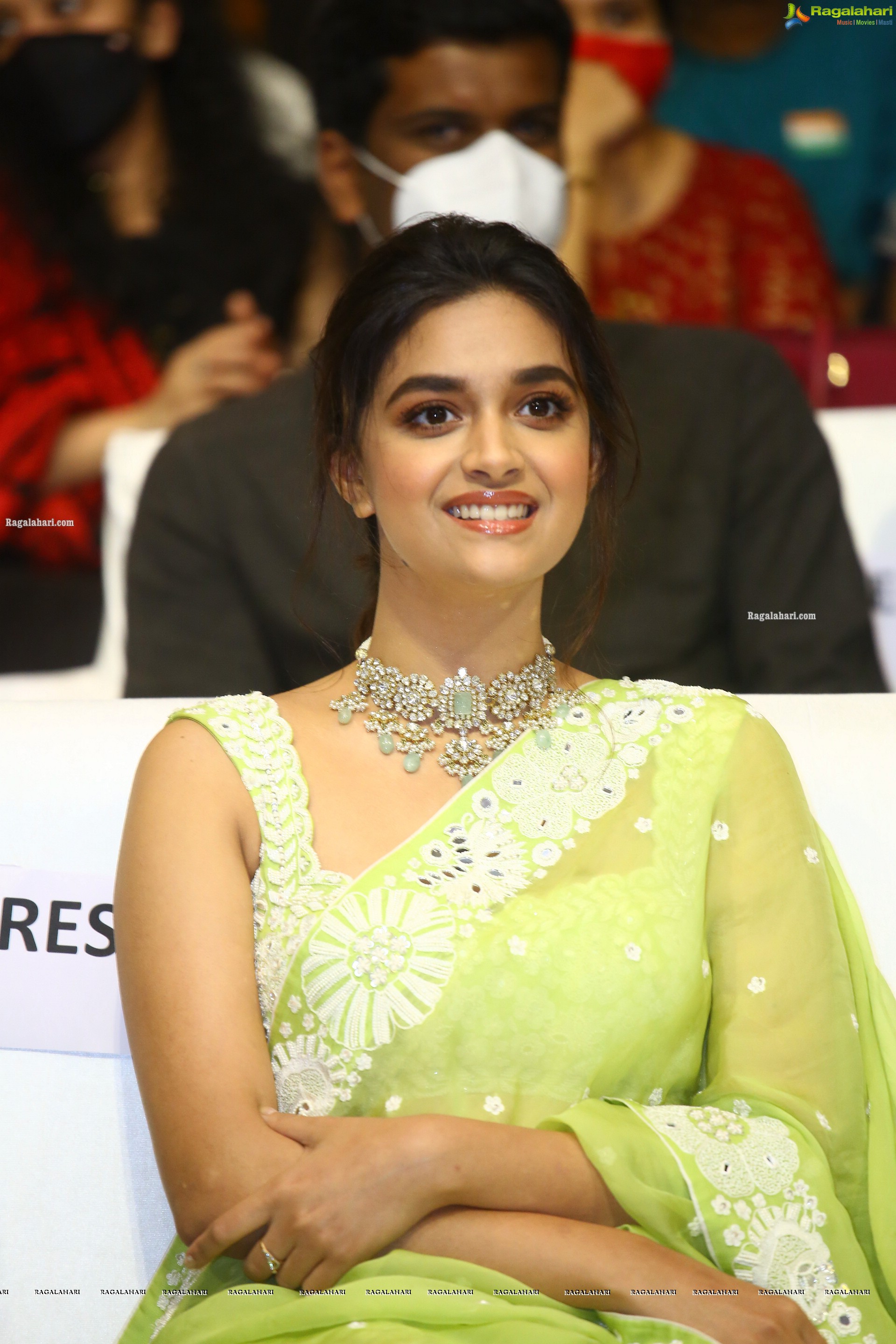 Keerthy Suresh at Good Luck Sakhi Movie Pre-Release Event, HD Photo Gallery