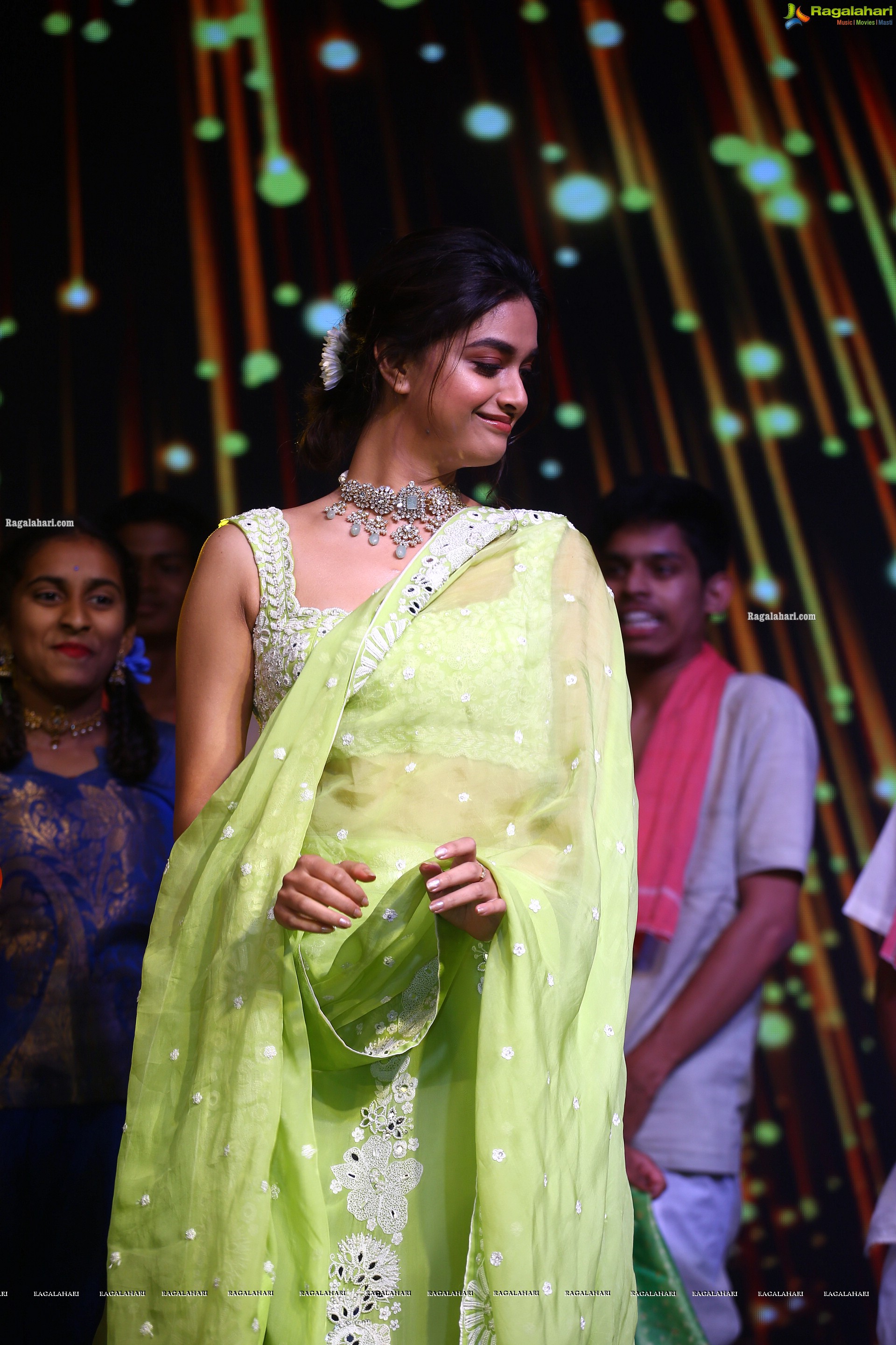 Keerthy Suresh at Good Luck Sakhi Movie Pre-Release Event, HD Photo Gallery