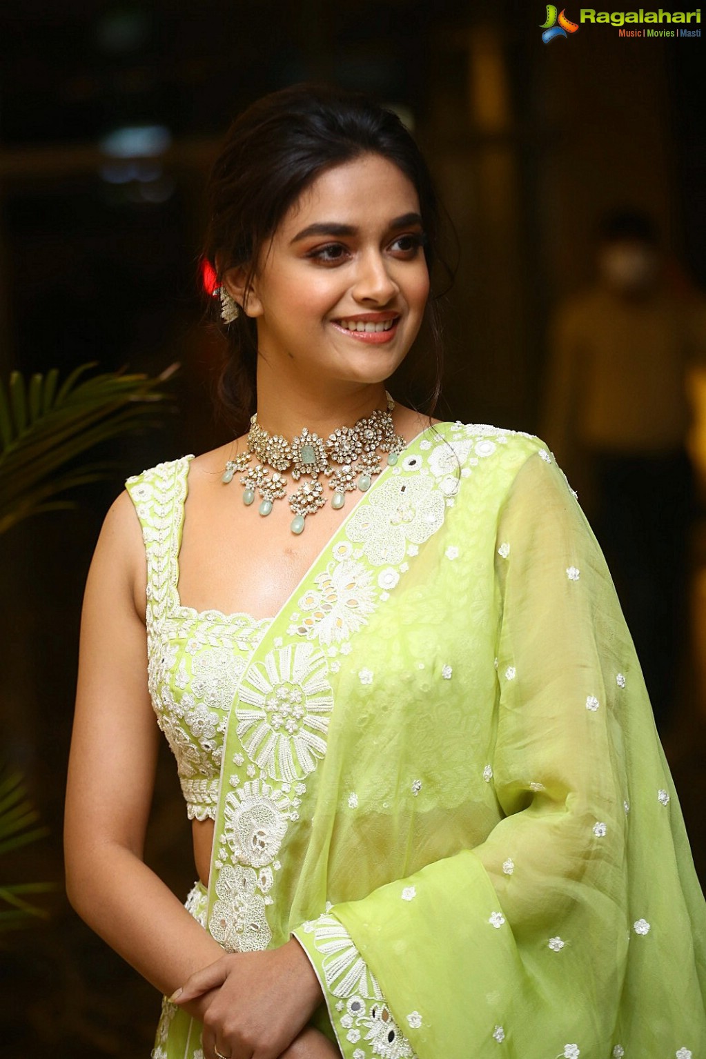 Keerthy Suresh at Good Luck Sakhi Movie Pre-Release Event, HD Photo Gallery