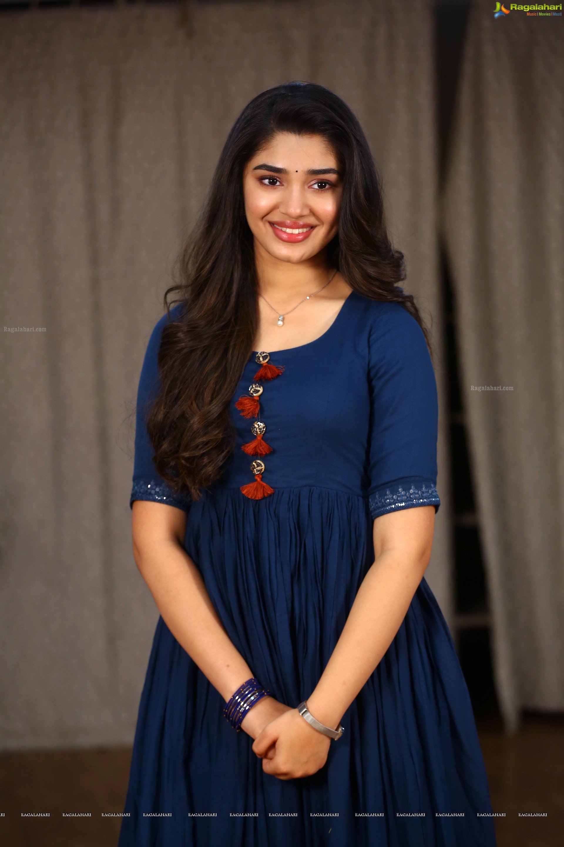 Krithi Shetty at Bangarraju Movie Interview, HD Photo Gallery