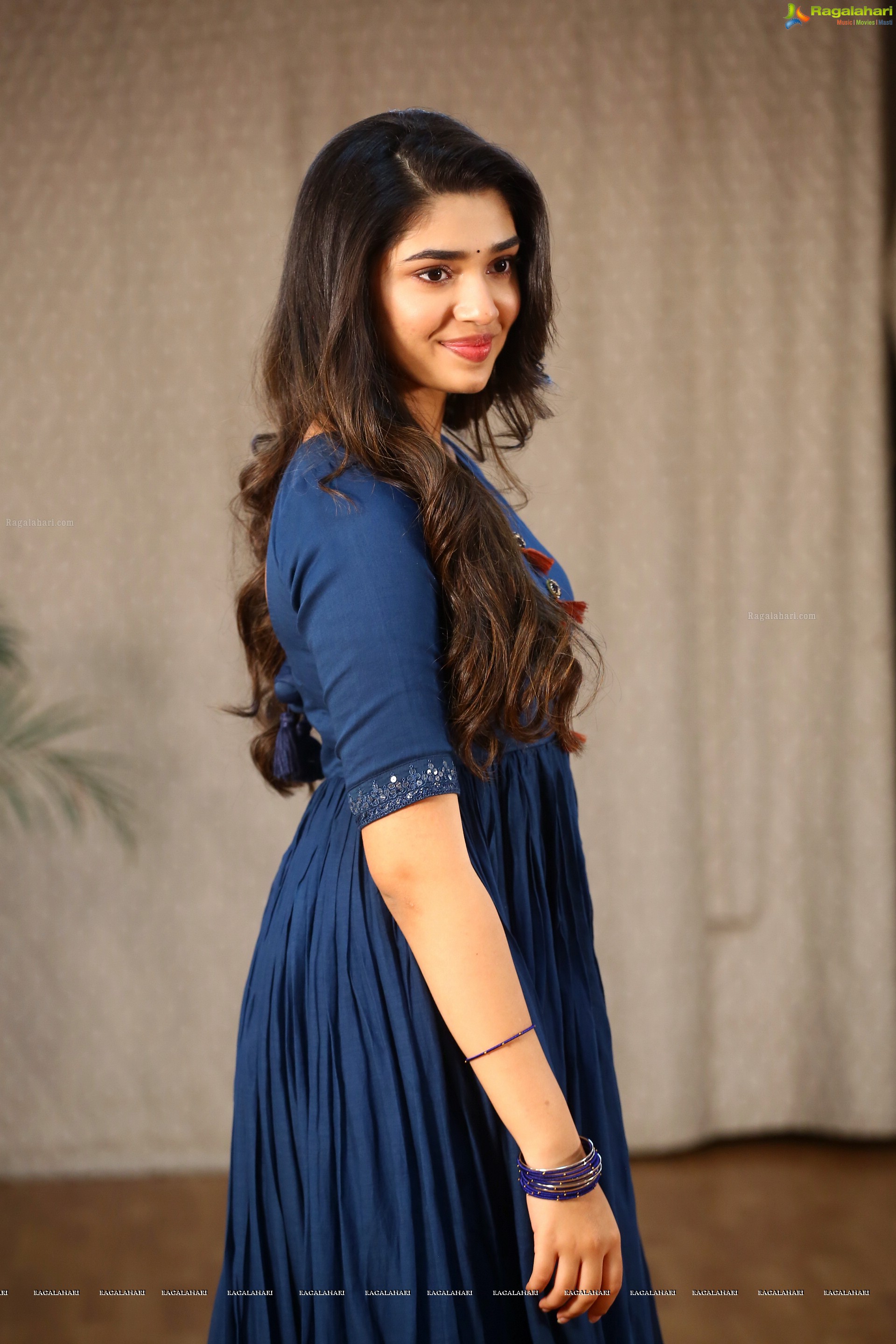 Krithi Shetty at Bangarraju Movie Interview, HD Photo Gallery