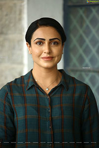 Nandini Rai at Gaalivaana Movie Sets